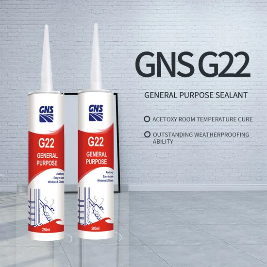 Gns G22 280ml/300ml General Purpose Silicone Sealant Acetic Universal Silicone Sealant