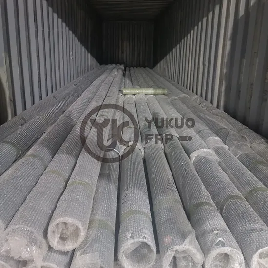 Electric Power Poles Fiberglass FRP Utility Pole