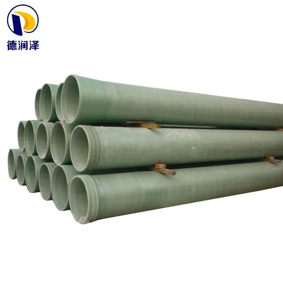 Fiberglass Composite FRP GRP Grv Pipe
