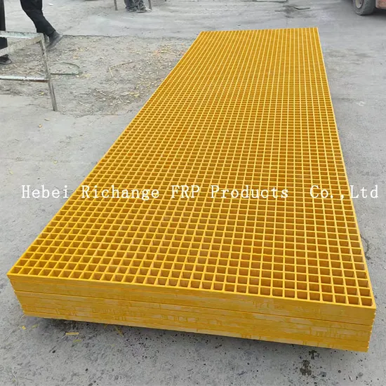 Fiberglass Products Durable FRP GRP Fiberglass Grating