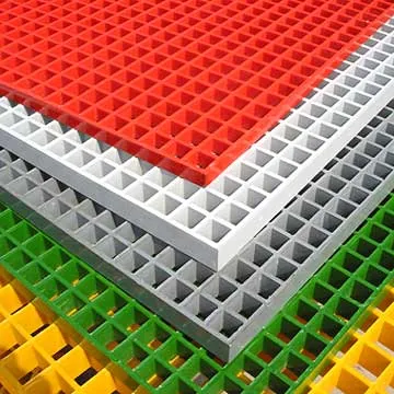 Fiberglass FRP Car Wash Trench Drain Grating FRP Drainage Grating Floor Panel