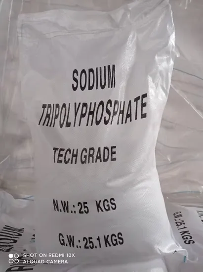 China Factory Tech Grade High Quality with Sufficient Supply for 94% Used as Ceramic Degumming Agent Sodium Tripolyphosphate