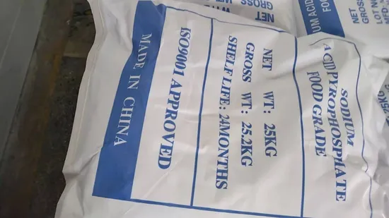 Sodium Acid Pyrophosphate Sapp Food Grade
