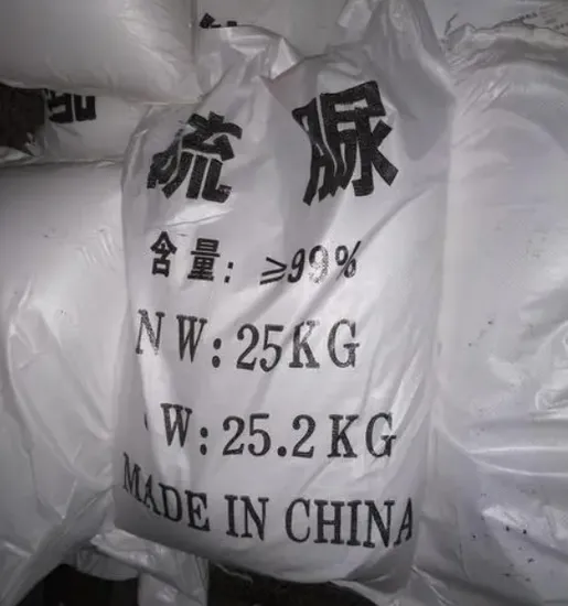CAS 62-56-6 Thiourea Rubber Accelerator, Flotation Agent