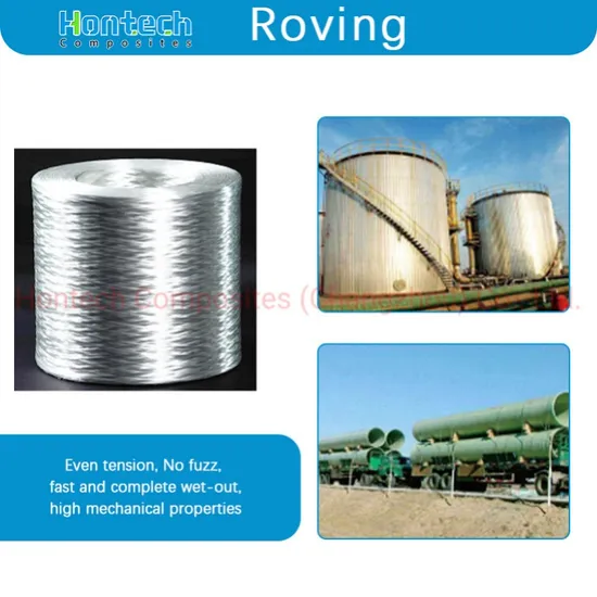 Fiber Glass Rovings Fiberglass Direct Roving for Filament Winding with Wholesale Price