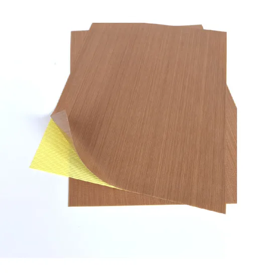 High Temperature Resistant PTFE Coated Fiberglass Cloth with Adhesive Layer