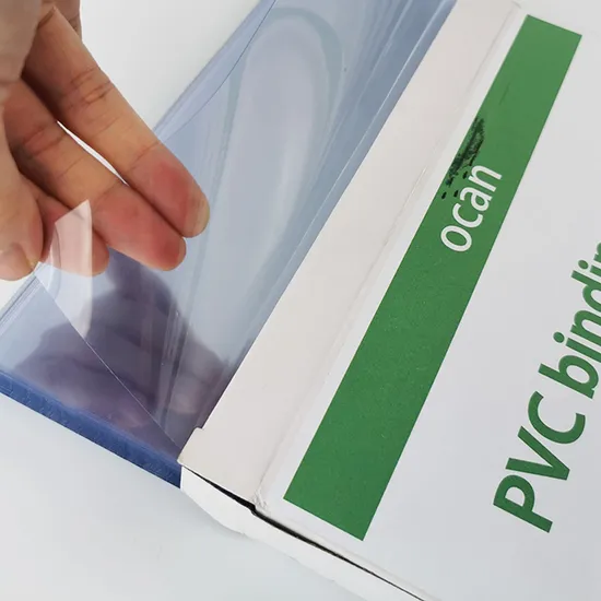Transparent A4 PVC Plastic Sheet 150 Micron for Binding Cover
