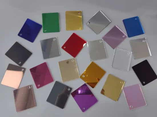 Laser Cut Engraved 4X8 Feet Plastic Boards Acrylic Mirror Sheet Glass 1.5mm 2mm Gold Color Acrylic Sheet