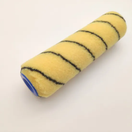 Tiger Stripe European Big Paint Roller Brush, 12mm Polyester