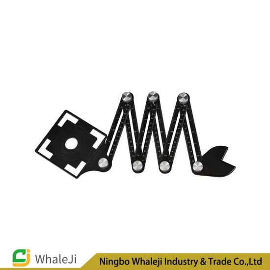 Premium 6FT Foldable Aluminum Measuring Tool with Multiple Angle Options