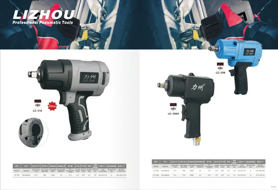268 Twin hammer pneumatic tool air hammer repair tool screw tools air impact wrench