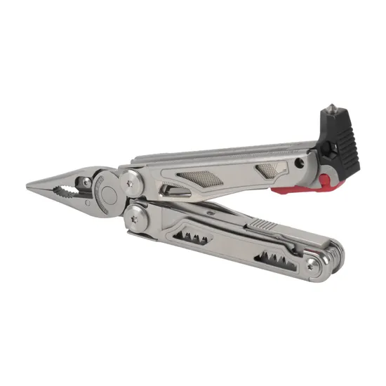 Multi-Functional Wire Cutting Multi Tool Pliers with Screwdriver Bits Stainless Steel Foldable with Scissors and Screwdriver