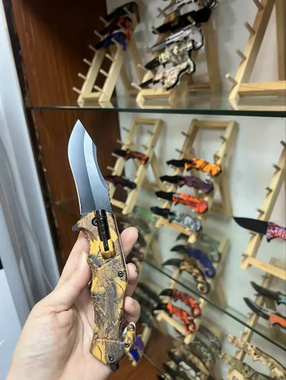 Pocket Mini Micro Automatic Knife Switchblade Hunting Otf-Switchblade Sliding Knife
