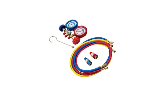 Manifold Gauge Set Manometer Diagnostic Tool R134A R410A R404A