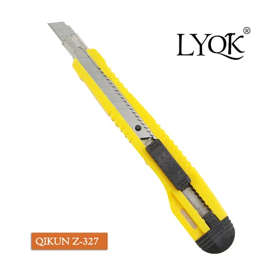 Z-327 Utility Knife with Double Color ABS PS Grip