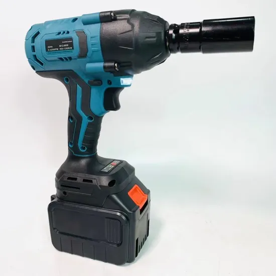 Rechargeable Lithium Heavy Duty Cordless 600n. M Torque Brushless Electric Impact Wrench