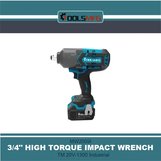 3/4" High Torque Impact Wrench TM 20V-1300 Industrial