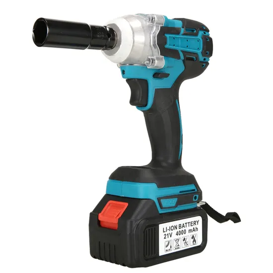 Popular Brushless 360n. M Electric Cordless Li-ion Battery Power Impact Wrench