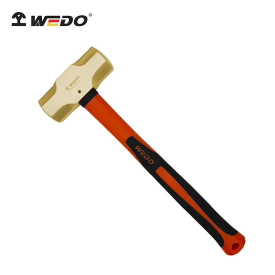 Wedo Aluminum Bronze Hammer Non Sparking Sledge Hammer Fiberglass Handle Bam/FM/GS Certified