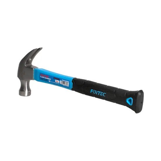 Fixtec American Type High Quality Carbon Steel 8oz/16oz Claw Hammer Farming Hammer