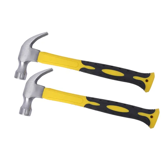45# Steel 8oz 16oz 24oz Multifunctional Claw Hammer with Plastic Handle