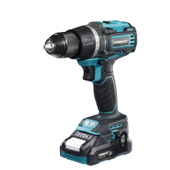 Liangye Electric Power Tool 18V Heavy Duty Cordless Brushless Drill