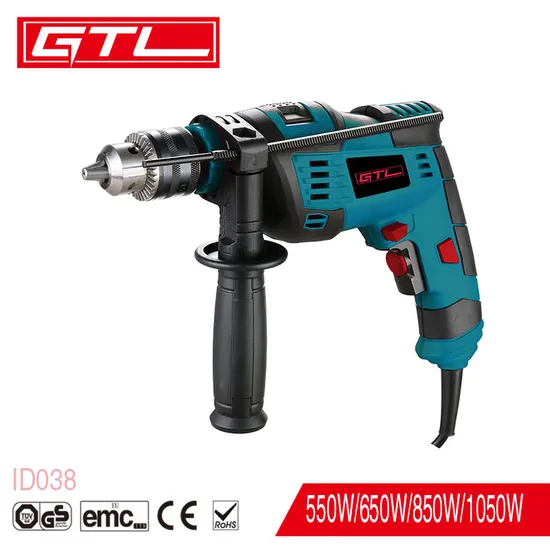 Hand Power Tools 550W 13mm Electric Impact Drill with High Torque (ID038)