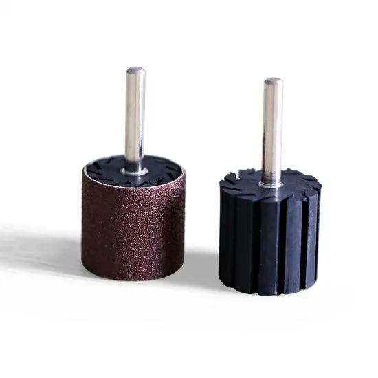 Spiral Band Rubber Mandrels - Sanding Drums/Slotted (shaft: 6mm) /Sanding Bands Holder
