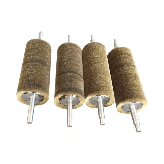Cylinder Steel Wire Brush Roller for Metal Polishing Rust Removing