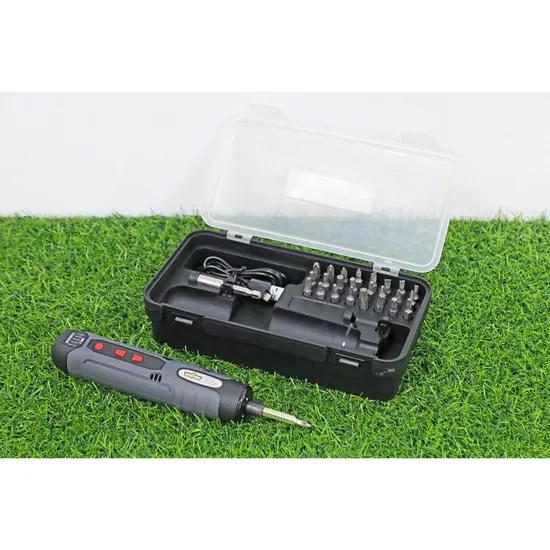 New Straight Design-28PCS DC4V Li-ion Battery-Cordless/Electric Multi-Screwdriver Power-Tool Set Machine