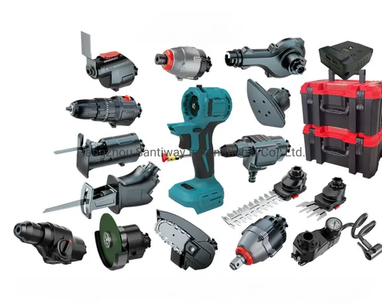 16PCS Electric Tools Kit 20V Lithium Brushless Battery Screwdriver W/ Fast Charger