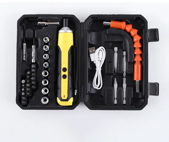 36PCS Mini Cordless Electric Screwdriver 3.6V with Extra Bits Magnetic Small Screwdriver Set Type C Rechargeable Battery