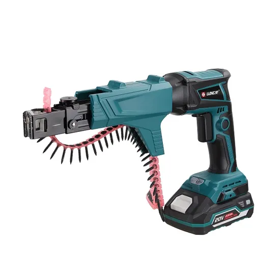 Liangye Power Tools 18V Battery Brushless Autofeed Drywall Collated Screwdriver