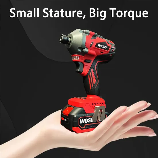 Wosai 20V 550nm Lithium Battery Hammer Drill Cordless Electric Screwdriver
