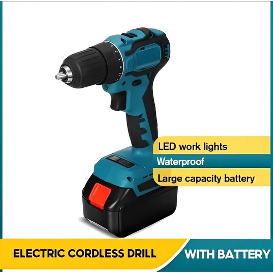 18V Li-ion Battery Cordless Compact Impact Driver Screwdriver (CDD020)