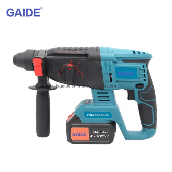 Professional Rechargeable Rotary 18V Cordless SDS Hammer Drill with Lithium Battery