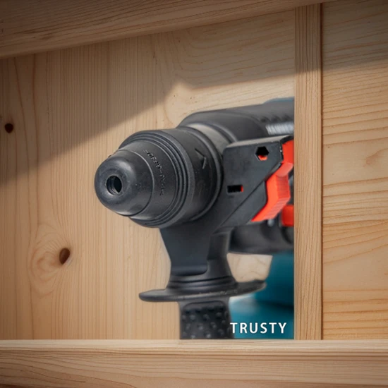 High-Performance Brushless Hammer with Non-Slip Handle for Tough Drilling