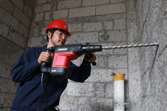 Industrial Level Heavy Duty 42 mm SDS-Max Rotary Hammer Sr650-42