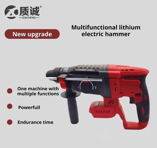 Industrial Grade Cordless Rotary Hammer for Construction Sites