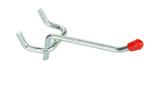 Custom Metal Hook Supermarket Display Hook 2 Inch Pegboard Hook