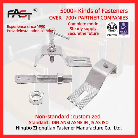 316L Stainless Fixing Bracket for Coastal Limestone Cladding Corrosion Protection