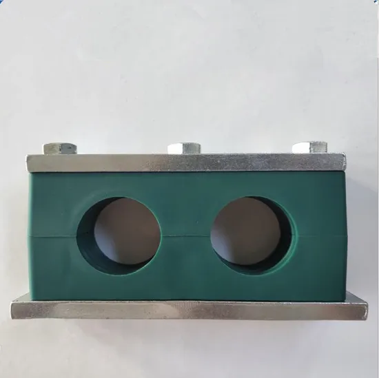Stainless Steel Hardware Heavy Duty Double Hole Plastic Pipe Clamp