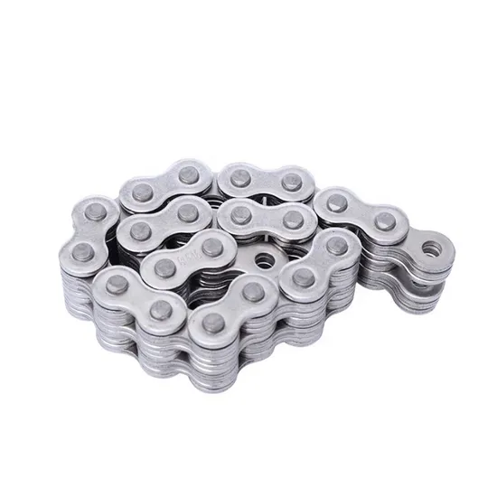 Industrial Drive Roller Conveyor Leaf Chain Hoisting Hollow Pin Heavy Duty Stainless Steel Short Double Pitch Flye Lifting Leaf Chain (AL BL LL)