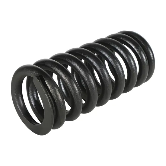 High Temperature Resistant Pression Spring From China OEM Supplier Railway Big Wire Diameter Compression Coil Spring in Black Color