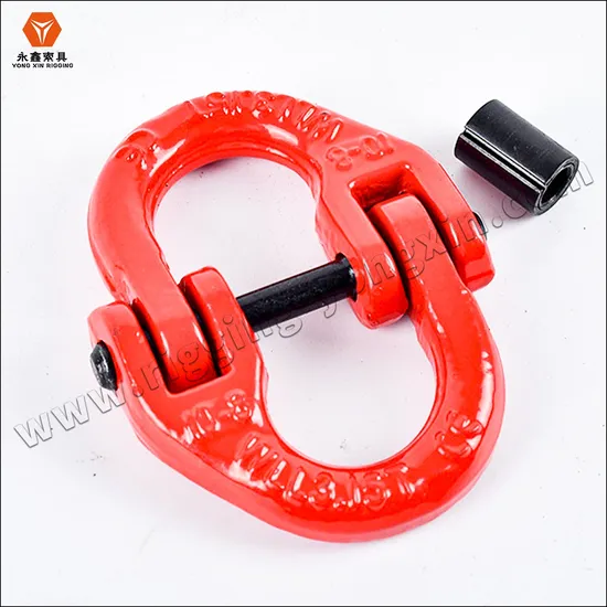 Rigging Hardware Sling Part Connecting Link Forged Lifting Point Connecting Link|Sling Part Lashing Accessories Connecting Link|Heavy Duty Chain Link