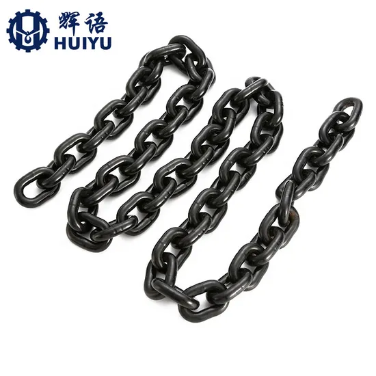 G80 18 X 64mm 20X80mm Round Link Chain Mining Chain G80 in DIN22252 Chain