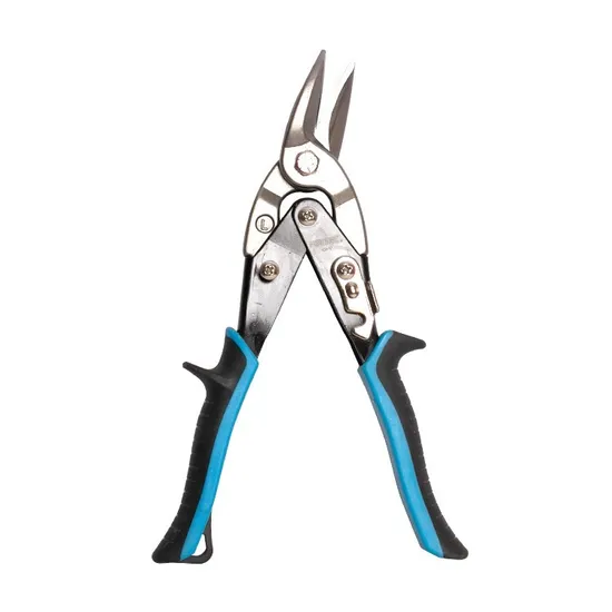 Fixtec Various Types of Tin Snips CRV 250mm Right 10′′ Aviation Tin Snip Scissors for Cutting Metal Sheet