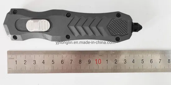 Custom Sliding Automatic Tactical Double Action Knife Outdoor Otf-Pocket Knife