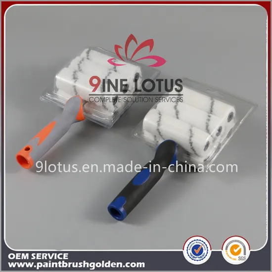 Sale Well 4inch Wall Decorative Paint Roller Brush Set Manufacturer Paint Tools