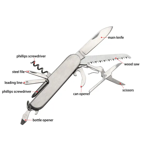 Hip-Home Survival Knives Multifunctional Tool Outdoor Stainless Steel Knives